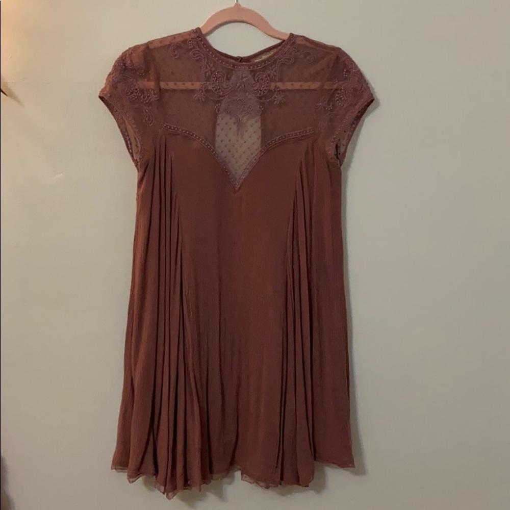 Cute purple mini dress